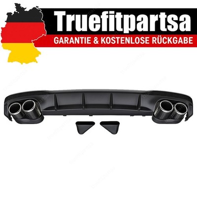 Spoiler Set hinten Diffusor Blenden Heckdiffusor für AUDI A7 Sportback C8 4K