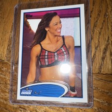 AJ LEE Rookie - 2012 Topps WWE SmackDown Trading Card RC #88