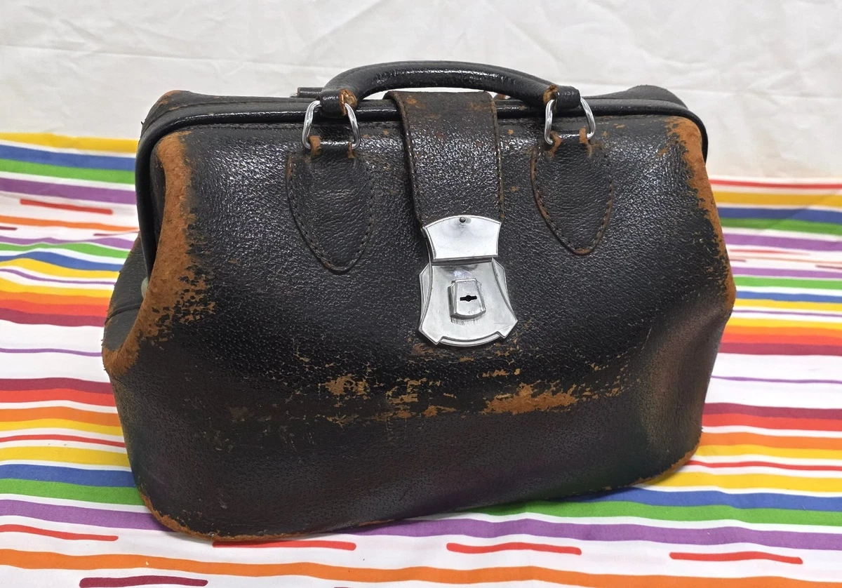 Leather Doctor Bag In Vintage Bags, Handbags & Cases for sale - eBay