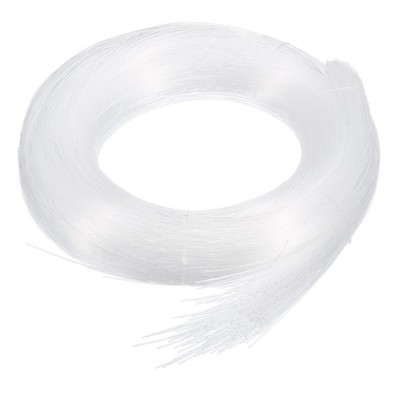 550Pcs 13ft PMMA Mixed Fiber Optic Cable Strands 0.03'' Side Glow Cables