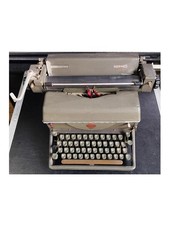 Macchina da scrivere Vintage Hermes Standard 6 - manca coperchio del retro - da 