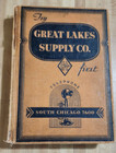 1928 Great Lakes Supply Catalog Chicago Tools Diving Hoists Railroads Steamships