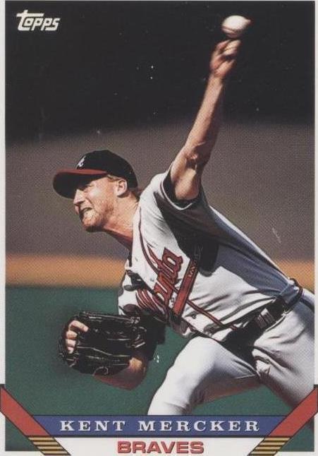 1993 Topps - Kent Mercker #144 - 1 of 1