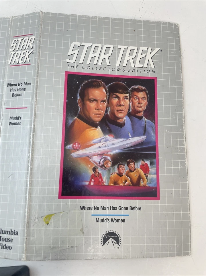Star Trek Collector's Edition Where No Man Has Gone Before Mudd's Women VHS 1991 - Image 2 of 4