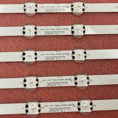 Kit LED 5 Pièces – Pour TV LG 75UM7000 / 75UM7100 – Réf. SSC_TRIDENT_75UK65