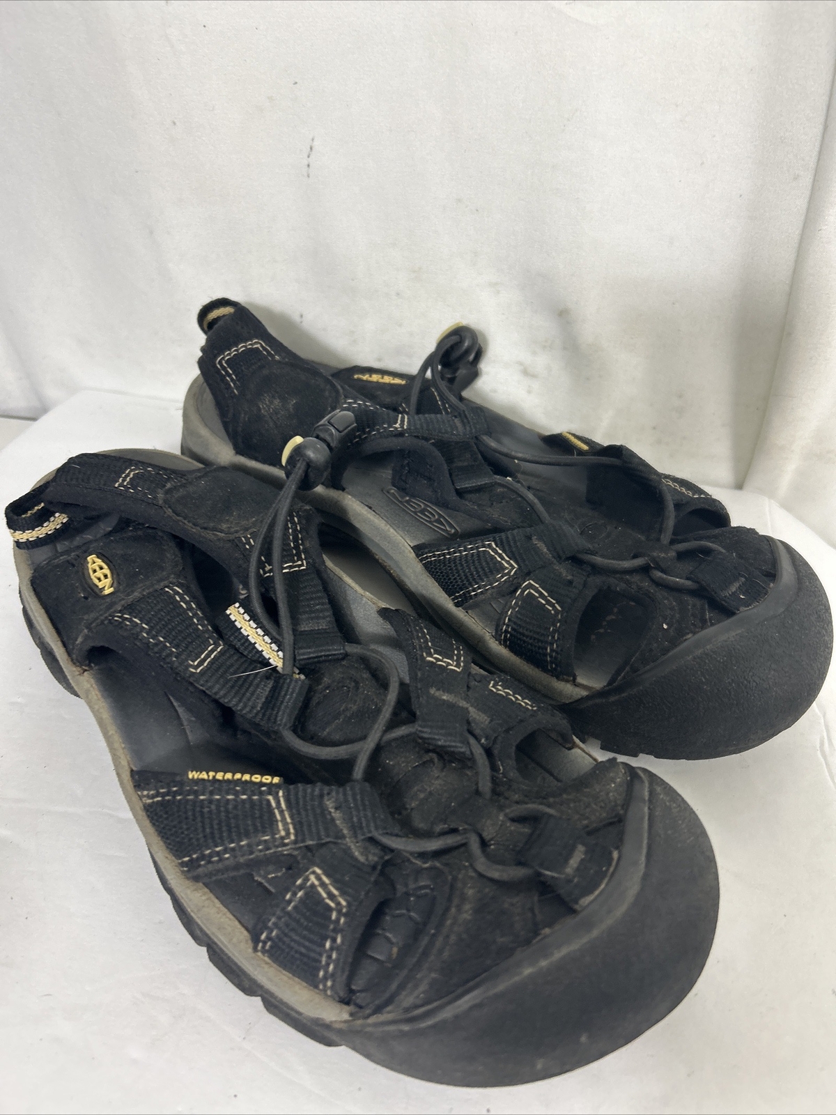 Keen’s Sandali Donna 6.5 Impermeabili Lavabili XT6406 Nero Slip On Supporto Arco