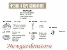 Frizione disco manicotto trattorino MT75 motocoltivatore MC58 MC60/2 FERRARI 