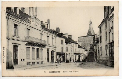 Thema DIE POST - Postamt - CPA 36 - ISSOUDUN - die Post 