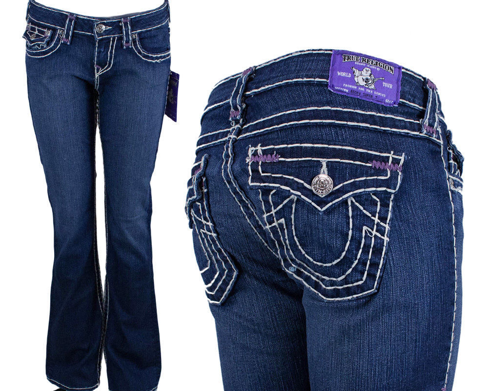 True Religion Jeans brand Becky Super T pastel purple True Religion Jeans brand Becky Super T pastel purple