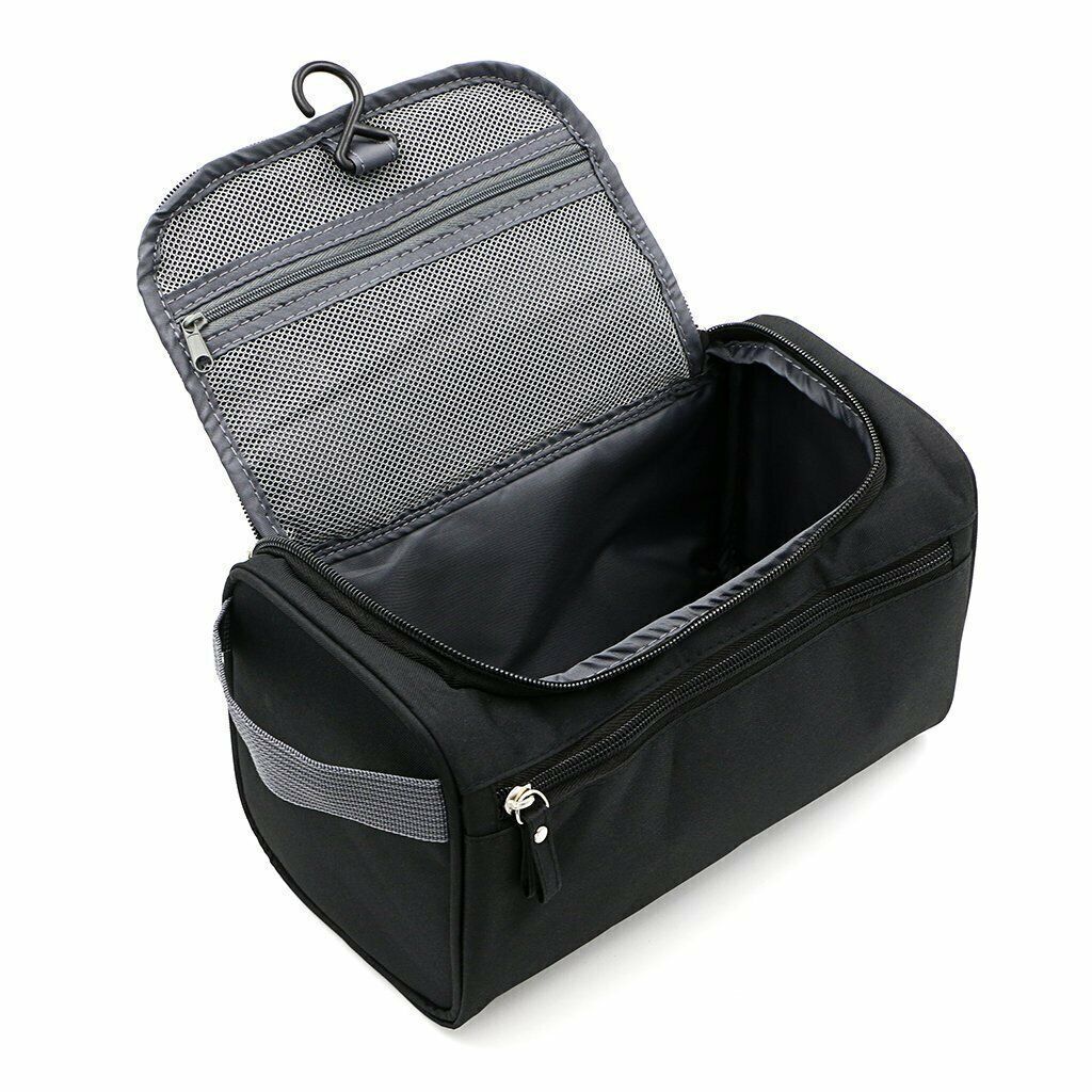 Mens Travel Wash Bag Hanging Toiletry Large Capacity Shaving Gym Makeup Bag UK eBay