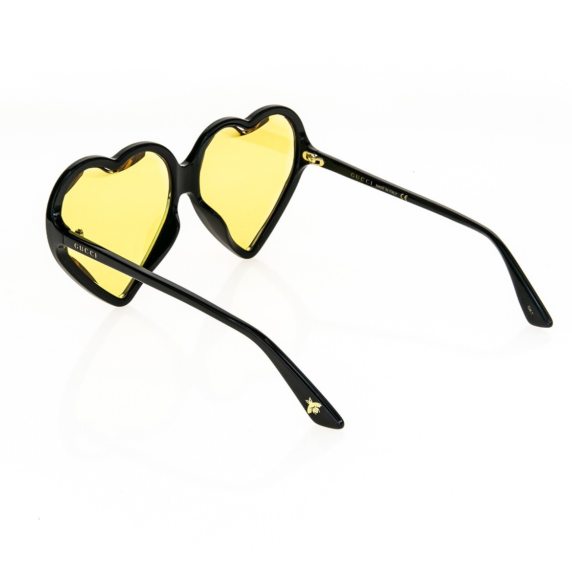 GUCCI Hollywood Forever 0360 3D Heart Love Black Yellow GUCCI Hollywood Forever 0360 3D Heart Love Black Yellow