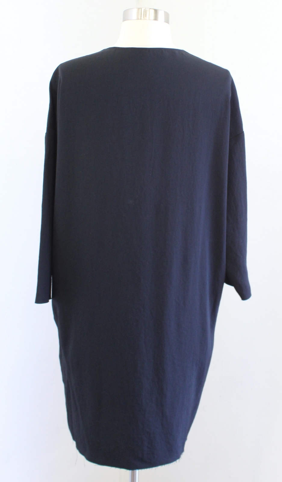 Everlane Solid Black Zipper Neckline Japanese Go … - image 6