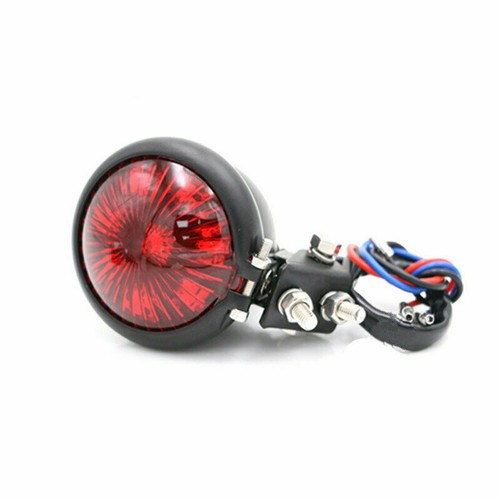 LED Bates Style Taillights Tail Brake Light Rear Stop Lamp Motorcycle ...
