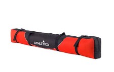 Athletico Mogul Padded Ski Bag - Fully Padded Single Ski Travel Bag Red 170cm