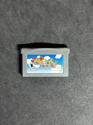 Super Mario Advance  Cartridge Only - Authentic - Works Perfectly! GBA Game Boy