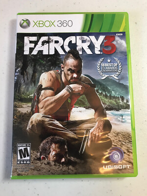 Jeu Xbox 360 Far Cry 3 - Version PAL - Bon état - Testé Et Nettoyé