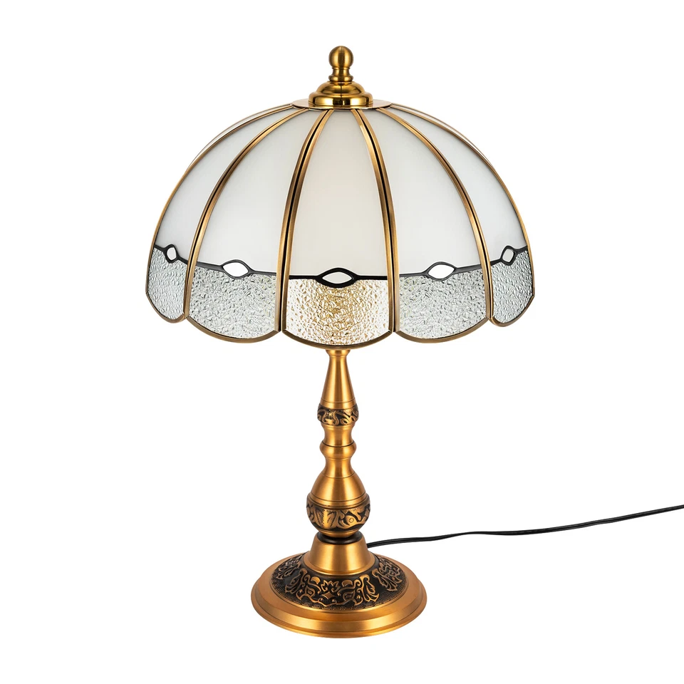 Элегантная настольная лампа, настольная лампа для спальни, прикроватный свет для чтения медный золотой E26 - Изображение 3 из 4