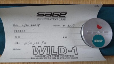 SAGE fly rod GRAPHITE Ⅳ 890SP #8 9ft 2pc | eBay