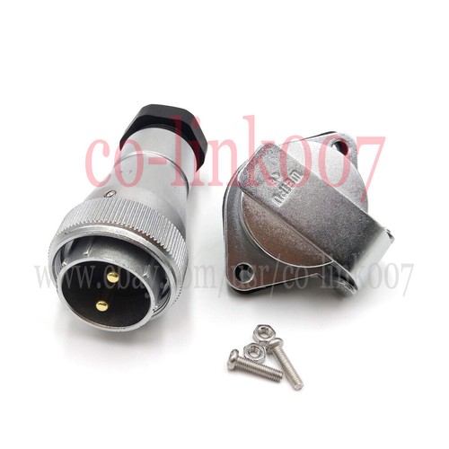 WEIPU WF28 2-26 Pin Schott IP68 wasserdichter Stecker, Luftfahrt Industrie Stecker - Bild 8 von 8