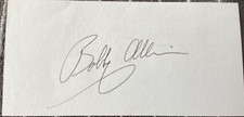 BOBBY ALLISON Personally Autographed Signed NASCAR Card RACING FreeShip