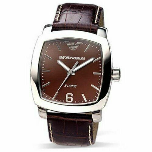 emporio armani square watch mens