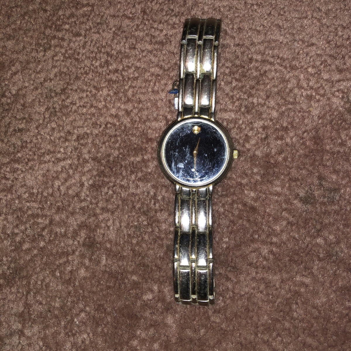 Men's Movado Museum Stainless Steel Watch Model 98A2888 9809888 | eBay