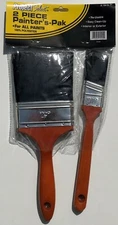 LPC Project Select 2-piece Painter's Pak Brushes for All Paints, 100% Polyester
