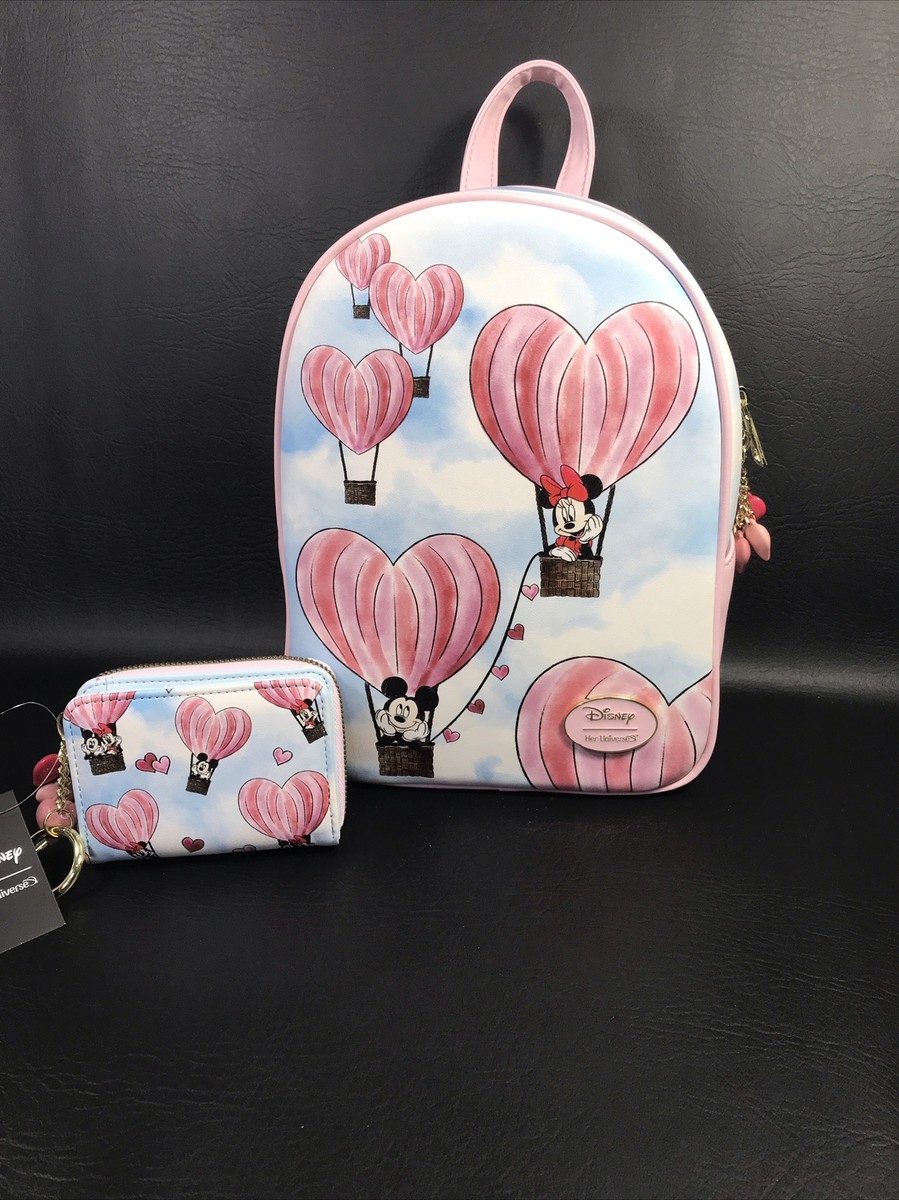 Her Universe Disney Mickey Mouse & Minnie Heart Balloon Mini 