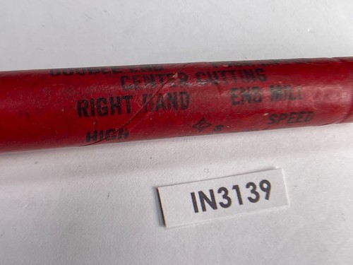 Double End Mills 1 Lot 3 pc 3/8" Morse & Cleveland 2 Fl. 1/4" Clvd 4 Lip IN3139 - Picture 14 of 19