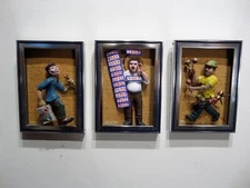 Haydee Scull (1931-2007) | Set of Three Original Sculptures | Arte Cubano | COA