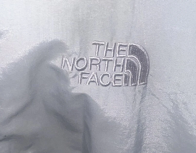 Chaqueta Polartec Denali The North Face XL azul claro y gris cremallera completa para niña Foto 3 de 3