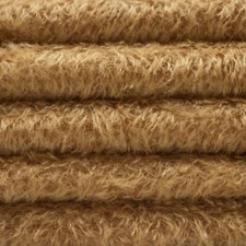1/4 yd 300H Antique Honey INTERCAL 1/2" Ultra-Sparse Heirloom S-Finish Mohair