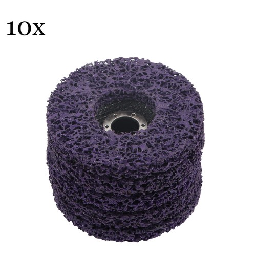 POLY STRIP DISC WHEEL PAINT RUST REMOVAL CLEAN GRINDER 5/10 x 125mm NEW AU - Picture 11 of 13