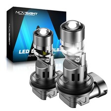 NOVSIGHT H8 H9 H11 LED Headlight Bulbs 17000LM 60W 6500K Cold White High Low UK