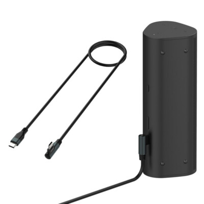Typ-C-Ladekabel für Sonos Roam 2 Bluetooth-Lautsprecher Ladegerät Schwarz 60W 1M