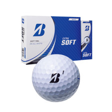 BRIDGESTONE GOLF EXTRA SOFT White 1 Dozen 12 Golf Balls 2023 Model