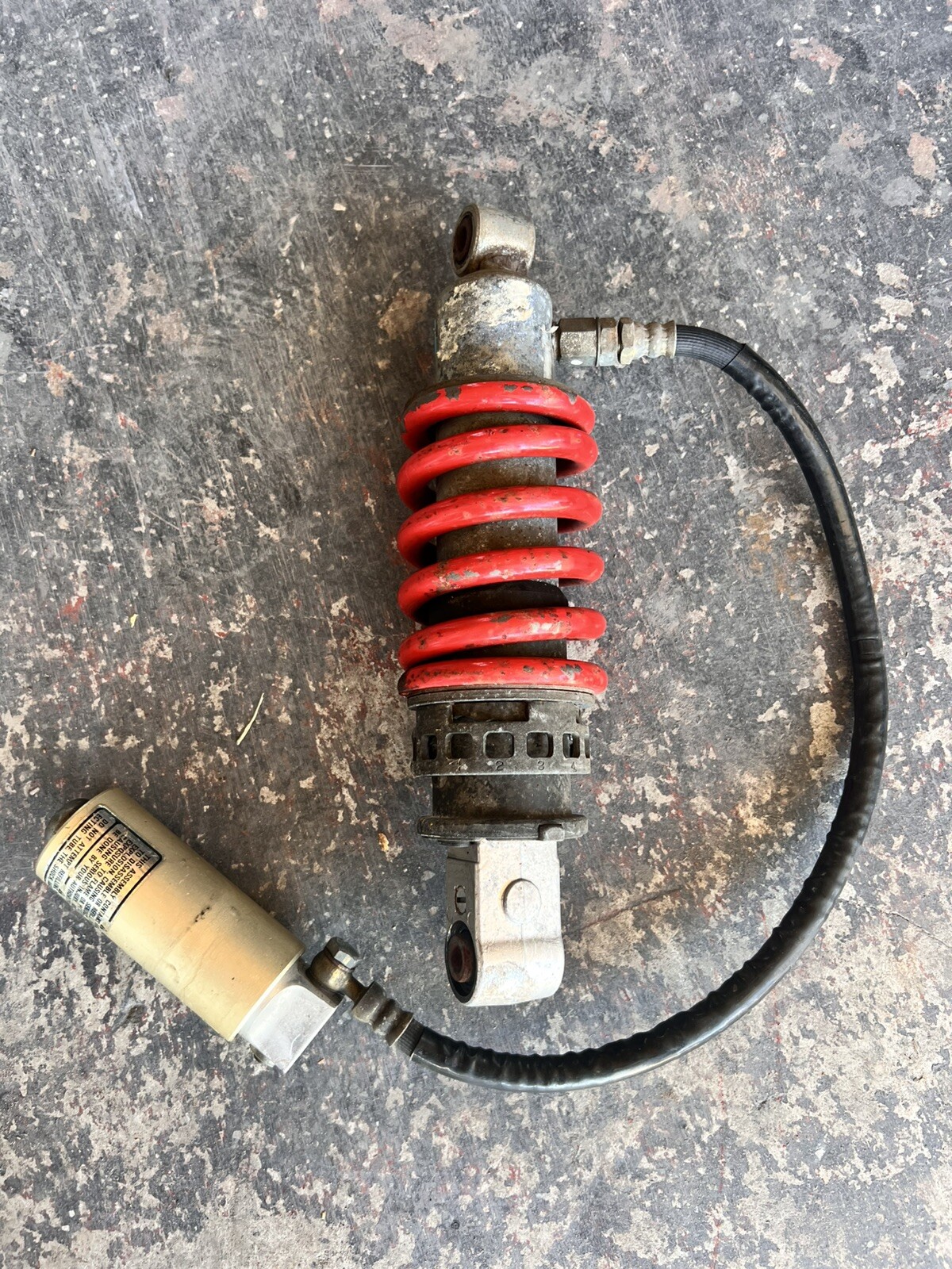 Honda CBR600 CBR 600 Shock Shocker Suspension Rear Linkage Knuckle genuine 1990