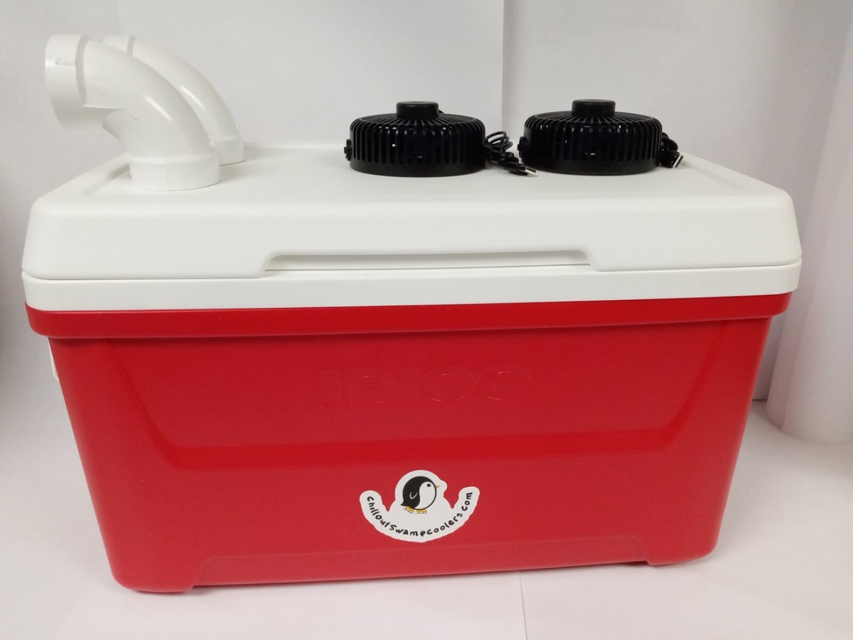 Swamp Cooler Portable Air Conditioner 48 qt TWO SPEED USB FANS