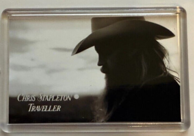 Chris Stapleton, Reisender, schwarz-weiß toller Kühlschrankmagnet