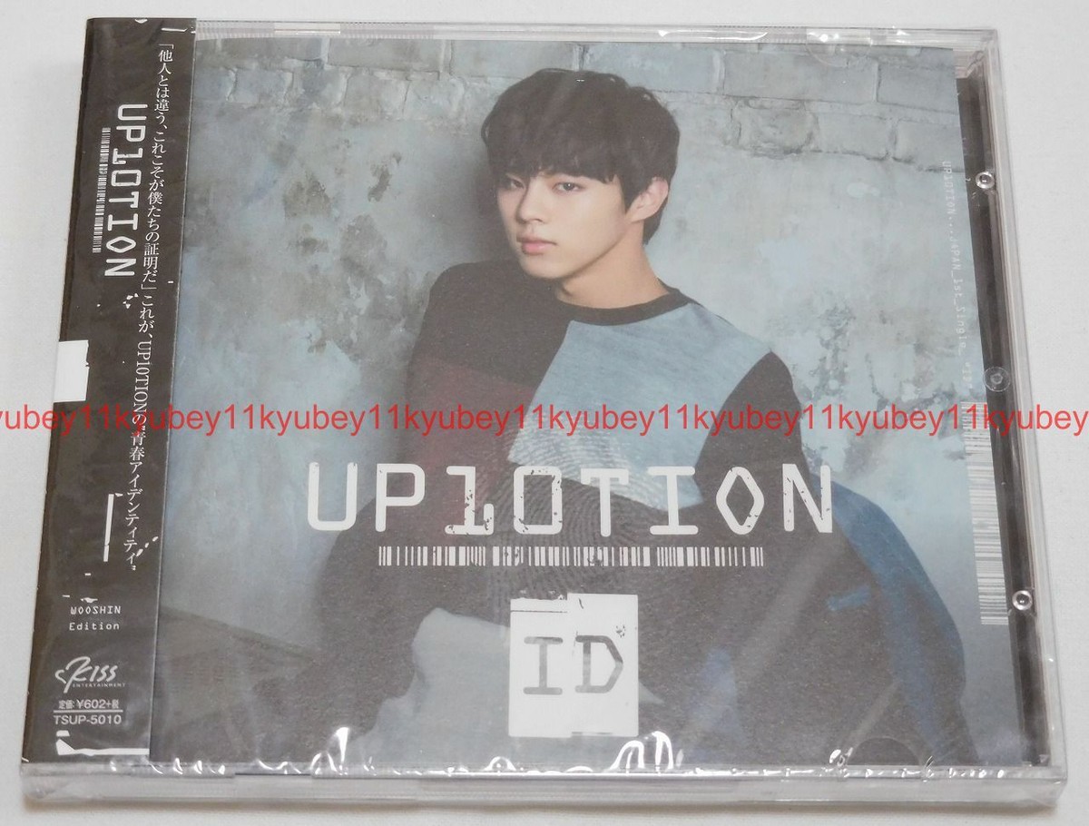 New UP10TION ID First Limited Edition Wooshin CD Japan TSUP-5010 