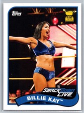 2018 Topps Heritage WWE Billie Kay Rookie Cup RC #95