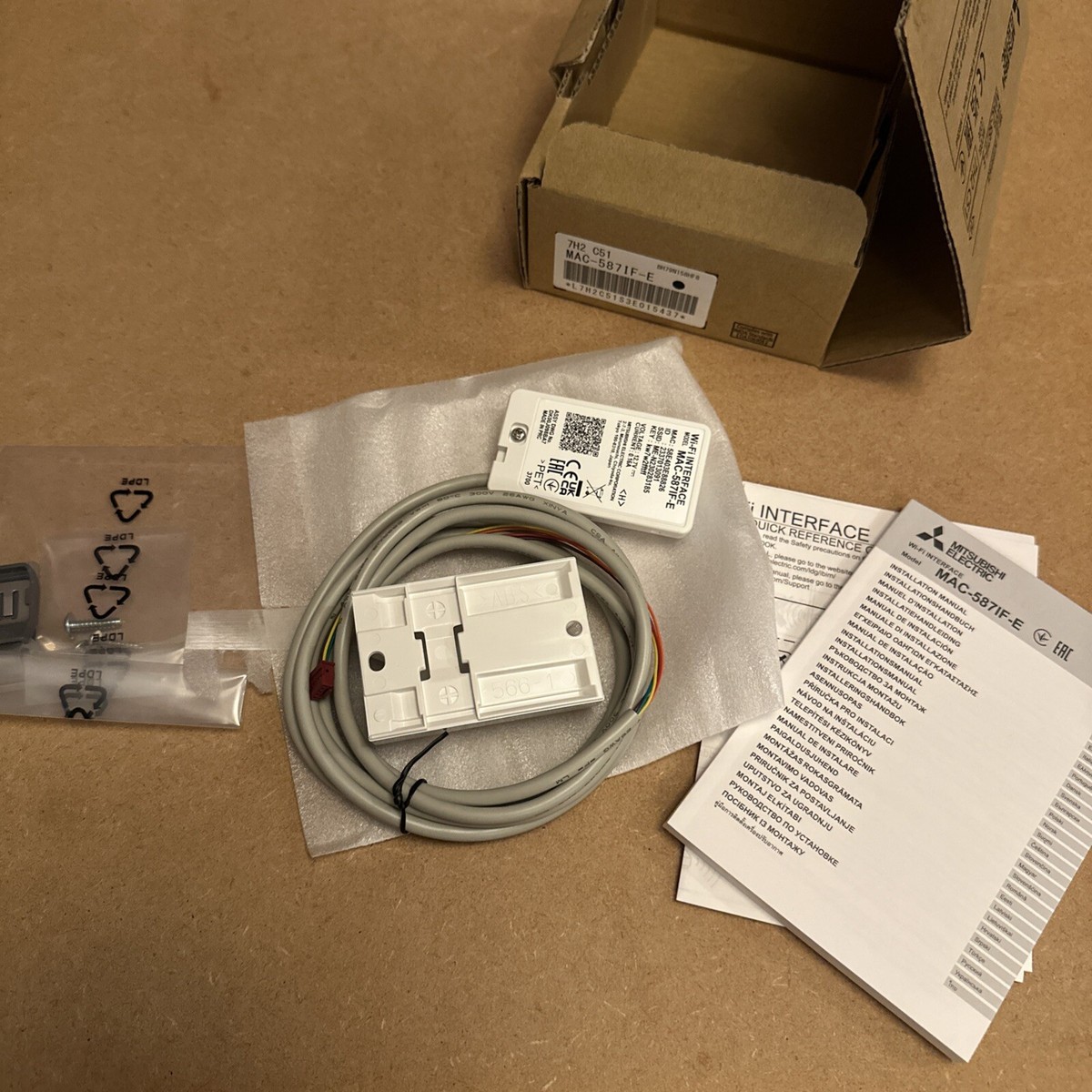 Mitsubishi Electric MAC-587IF-E Heat Pump Wi-Fi interface Melcloud