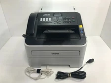 BROTHER Intellifax 2840 Super G3/33.6 kbps Laser Printer Fax Machine & Cables