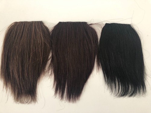 Pieza de peluca de volumen lateral 100 % cabello real natural para mujeres - Imagen 9 de 15