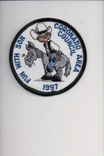 1997 Coronado Area Council Fun With Son patch