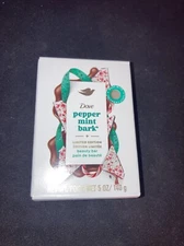 Dove Limited Edition Holiday Treats Beauty Bar Soap, Peppermint Bark 5 Oz
