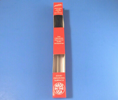 HEWLETT JEWELSTIK HMK123 Diamond Coarse Medium Fine 3 side knife sharpener USA 