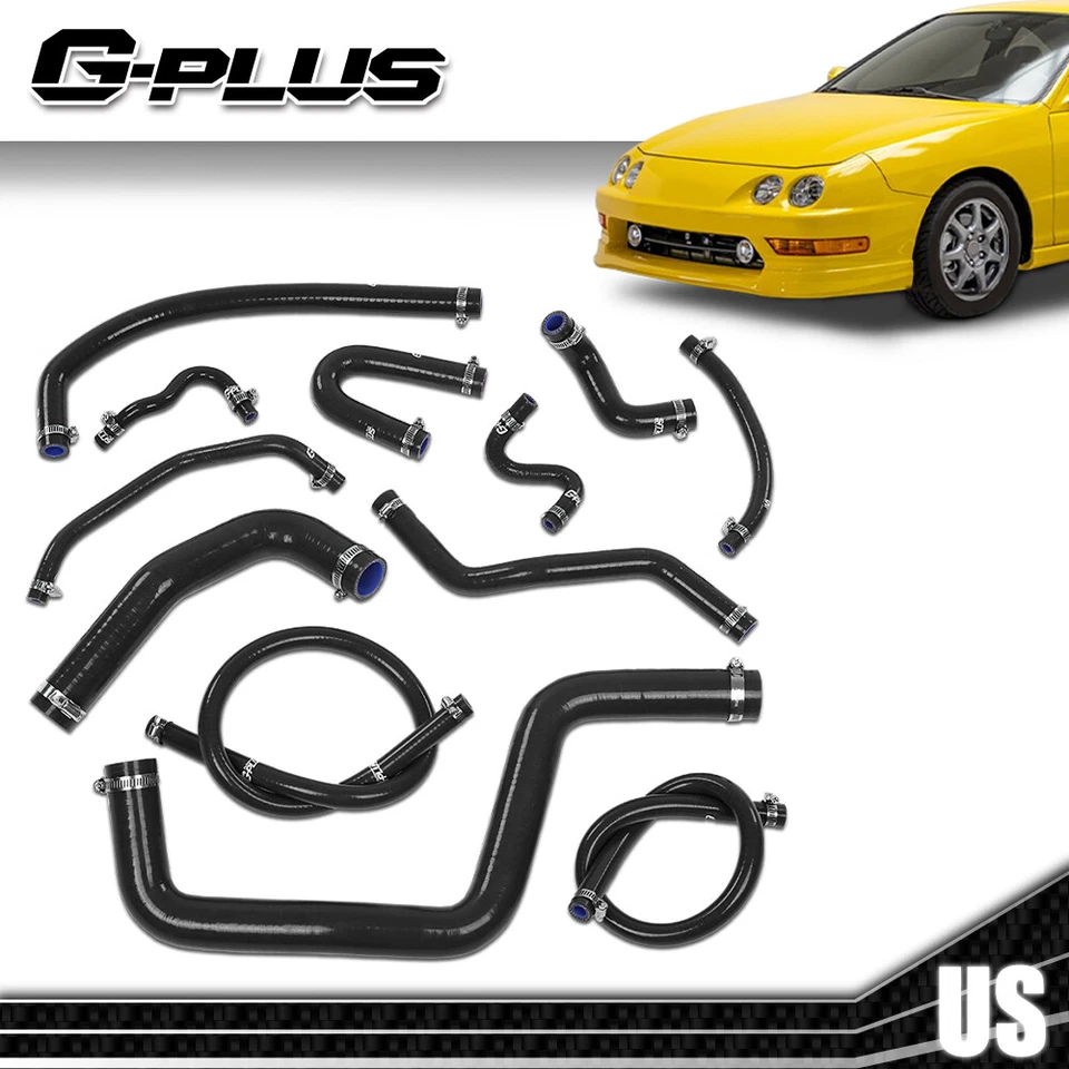 Kit de manguera de radiador de silicona apto para Honda Acura Integra DB7 DC4 RS LS GS SE B18B1 Foto 2 de 4