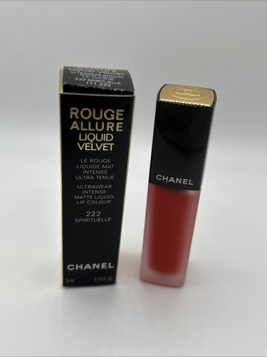 CHANEL ROUGE ALLURE LIQUID VELVET Intense Matte Lipstick (222 SPIRITUELLE) BNIB - Picture 3 of 6