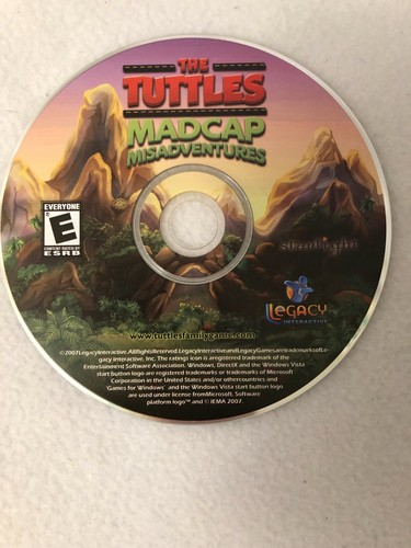 The Tuttles Madcap Misadventures (PC, 2007) Game DISC ONLY!